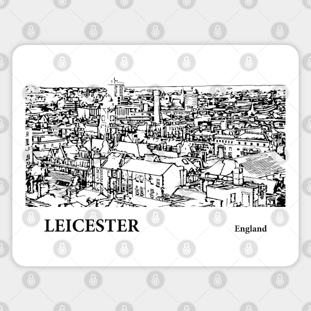 Leicester England Sticker by Lakeric